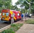 Fotos de Carro derruba muro e invade casa em Maringá