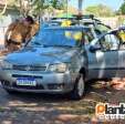 Fotos de Carro que pode ter sido usado em homicídio em Maringá é encontrado na zona rural