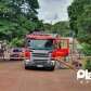 Fotos de Casa pega fogo, idoso não consegue sair e morre carbonizado em Maringá