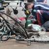 Fotos de Ciclista atropelado após pegar rabeira de caminhão em Sarandi, morre no hospital