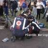 Fotos de Ciclista sofre ferimentos graves após ser atropelado por carro em avenida de Maringá