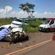 Fotos de Colisão em rodovia deixa 2 mortos e 4 feridos entre itaguajé e paranapoema