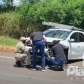 Fotos de Colisão entre três carros deixa quatro vítimas graves na rodovia BR-376, em Marialva