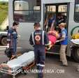 Fotos de Colisão envolvendo ônibus e caminhão deixa cinco pessoas feridas entre Paiçandu e Maringá