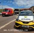 Fotos de Colisão envolvendo ônibus e caminhão deixa cinco pessoas feridas entre Paiçandu e Maringá