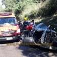 Fotos de Colisão frontal entre carro e carreta deixa dois mortos na PR-323