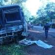 Fotos de Colisão frontal entre ônibus e caminhão deixa cinco pessoas feridas na região