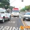 Fotos de Corpo de homem atropelado por ônibus da TCCC, na Avenida morangueira em Maringá, é identificado