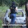 Fotos de Corpo é encontrado carbonizado dentro de carro em estrada rural entre Marialva e Mandaguari