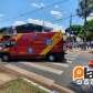 Fotos de Dois estudantes são atropelados em frente de uma escola e mulher que atropelou xingou as vítimas e fugiu sem prestar socorro em Maringá