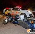 Fotos de Dois motociclistas ficam feridos após grave acidente em Maringá