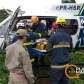 Fotos de Duas pessoas ficam feridas em grave acidente entre Maringá e Iguaraçu