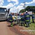 Fotos de Estudante de medicina fica ferido após grave acidente em Maringá