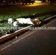 Fotos de Final de semana violento no trânsito maringaense; dois motociclistas morrem ao bater em poste