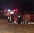 Fotos de Goleiro do time de futsal de Maringá, sofre grave acidente na marginal do contorno norte