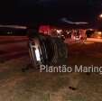 Fotos de Goleiro do time de futsal de Maringá, sofre grave acidente na marginal do contorno norte