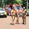 Fotos de Homem é baleado após atacar policial feminina com faca durante abordagem, em Maringá