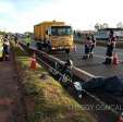 Fotos de Homem é morto a tiros quando seguia de moto pela BR-376 entre Iguatemi e Mandaguaçu