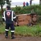 Fotos de Homem morre após capotar carro em rodovia na região de Maringá