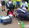 Fotos de Idosa de 73 anos é atropelada por moto ao atravessar Avenida, em Maringá