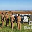 Fotos de Imagens de câmeras de segurança mostram perseguição que terminou em morte, em Maringá