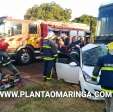 Fotos de Lamentável - casal de idosos perde a vida em acidente que envolveu carro e ônibus na região de Maringá