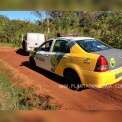 Fotos de Maringá; ladrões invadem transportadora, arrombam cofre e fogem com dinheiro e mercadoria