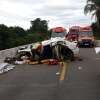 Fotos de Motociclista sofre ferimentos graves após colisão frontal com carro em Maringá