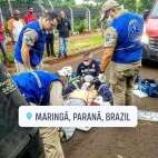 Fotos de Morre no hospital ciclista atropelado no Parque das Grevíleas em Maringá