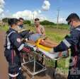 Fotos de Moto é arrastada por 100 metros após colisão traseira na PR-323 entre Paiçandu e Maringá