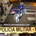 Fotos de Motociclista embriagado é preso após acelerar moto para fazer graça na frente da viatura da Polícia Militar em Maringá