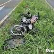 Fotos de Motociclista fica em estado gravíssimo após se envolver em acidente com caminhonete em Sarandi