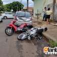 Fotos de Motociclista fica gravemente ferido ao bater em carro estacionado em Sarandi