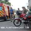 Fotos de Motociclista fica gravemente ferido após colisão com carreta em Maringá