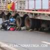 Fotos de Motociclista morre ao ser atropelado e arrastado por carreta em Maringá