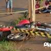 Fotos de Motociclista morre após bater moto contra poste em Maringá