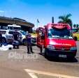 Fotos de Motociclista morre após envolver-se em acidente de trânsito com caminhão em Marialva