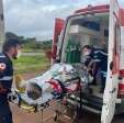 Fotos de Motociclista sofre ferimentos graves após bater em poste em Maringá