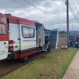 Fotos de Motociclista sofre ferimentos graves após bater em poste em Maringá