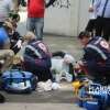 Fotos de Motociclista sofre fratura exposta após colisão com carro em Maringá