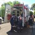 Fotos de Motorista abre porta e derruba motociclista em Maringá