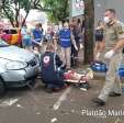 Fotos de Motorista avança preferencial e provoca acidente na Zona 7, em Maringá