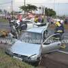 Fotos de Motorista embriagado provoca grave acidente, ao tentar fugir de outra colisão