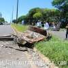 Fotos de Motorista invade pista e bate de frente com carro que transportava funcionários do SAMU em Maringá