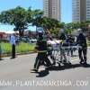 Fotos de Motorista invade pista e bate de frente com carro que transportava funcionários do SAMU em Maringá