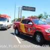 Fotos de Motorista invade pista e bate de frente com carro que transportava funcionários do SAMU em Maringá