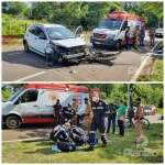 Fotos de Motorista perde controle de carro e causa grave acidente, em Maringá