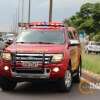 Fotos de Motorista perde o controle do veículo e derruba poste em Maringá