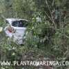 Fotos de Mulher perde o controle e carro vai parar, dentro do bosque 2, em Maringá