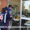 Fotos de Mulher fica em estado grave após ser atropelada por motocicleta em Maringá